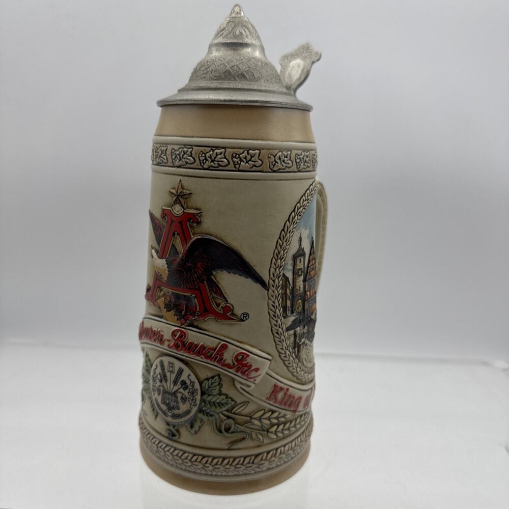Budweiser Anheuser-Bush "M" Series Beer Stein